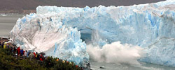Fonte des glaces en Patagonie