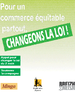 « pour un commerce équitable pour tous et partout »