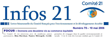 Focus : 4ème Semaine du développement durable