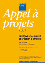 Appel à projets de la Fondation de France : Initiatives solidaires et création d’emplois