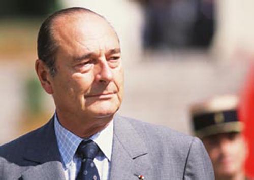 Chirac veut lancer une fondation pour la paix et l&rsquo;écologie