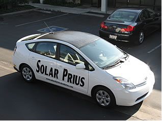 La TOYOTA PRIUS encore plus écologique grâce à l&rsquo;energie solaire