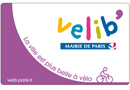 la carte abonnés Vélib'