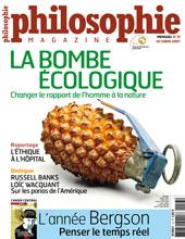 Philosophie magazine : La bombe écologique