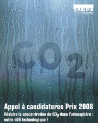 « Réduire la concentration de CO2 dans l&rsquo;atmosphère  » le défi technologique lancé par la Fondation Altran pour son prix 2008