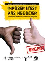 Accords de Partenariat Economique (APE) : Imposer n’est pas négocier !