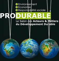 Produrable : le salon des acteurs & métiers du développement durable
