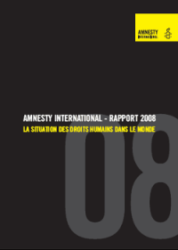 Rapport 2008 d'Amnesty International