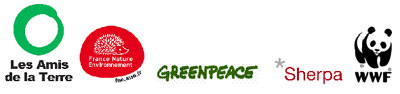 Communiqué de presse des ONG : Les Amis de la Terre, France Nature Environnement (FNE), Greenpeace, Sherpa et WWF