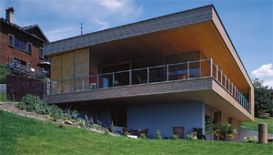 Photo extraite du livre L'architecture écologique du Vorarlberg