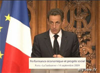 Nicolas Sarkozy hier à la Sorbonne : Discours sur la Mesure de la Performance Économique et du Progrès Social