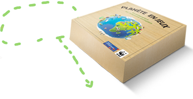 Planète Enjeux : un kit pédagogique sur l’empreinte écologique pour les enfants