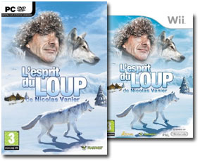Disponible sur Wii et PC, le jeu L’esprit du Loup est inspiré du film Le Loup de Nicolas Vanier.