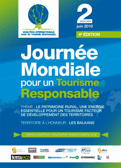 Affiche Journée Mondiale Tourisme Responsable 2013