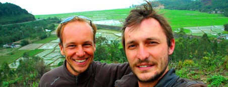 François-Xavier Tanguy (dit « Fix » à gauche) et Arnaud Dubois (à droite) fondateurs de Dreamshake