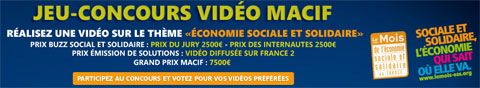 Prix du film MACIF : mettez l'économie sociale et solidaire sous les projecteurs