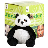 La Peluche Junior Panda en vente sur la boutique du WWF