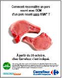 Affiche Carrefour sans OGM 3