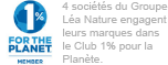 Depuis 2007, Léa Nature a rejoint le club 1% Pour la Planète