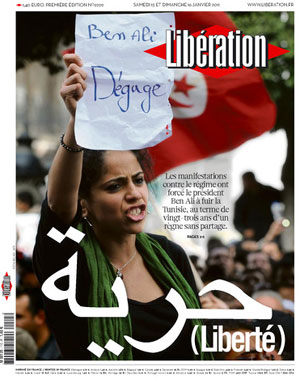 Libération édition du 15 janvier 2011