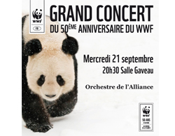 Concert des 50 ans du WWF
