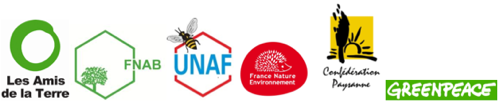 Amis de la Terre - FNAB - UNAF - FNE - Confédération Paysanne - Greenpeace