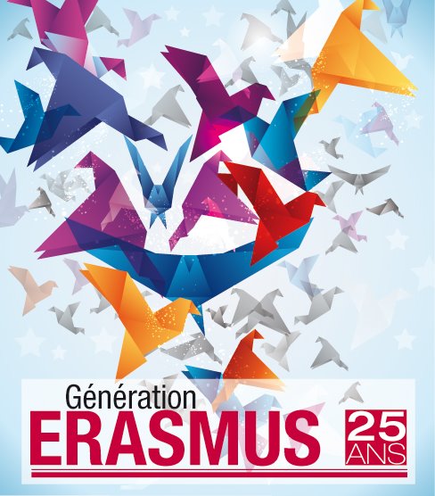 Erasmus france fête ses 25 ans !