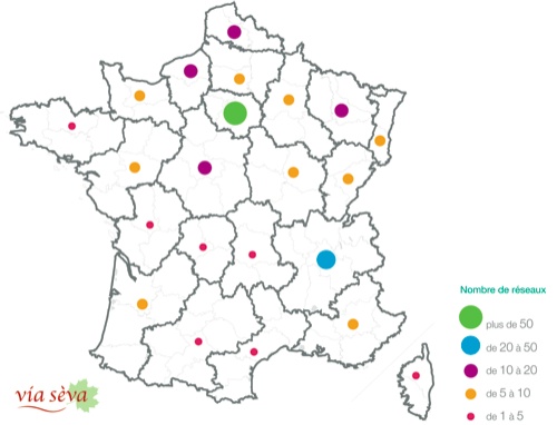 France Région densité