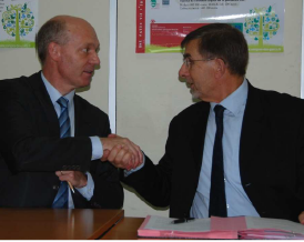 Pascal Viné DG ONF et Jean-Louis Joseph Président FPNR : un partenariat durable