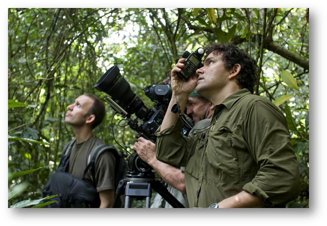 L’équipe face aux réalités de la forêt tropicale