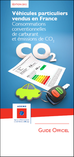 L'ADEME publie son classement annuel des véhicules particuliers les moins émetteurs de CO2