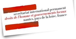 Secrétariat international permanent Droits de l'Homme et gouvernements locaux