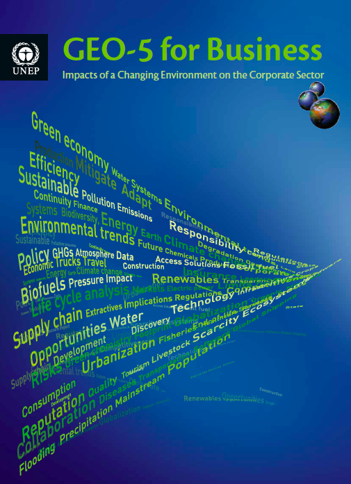GEO-5 for Business : incidences d’un environnement en mutation sur le secteur des entreprises