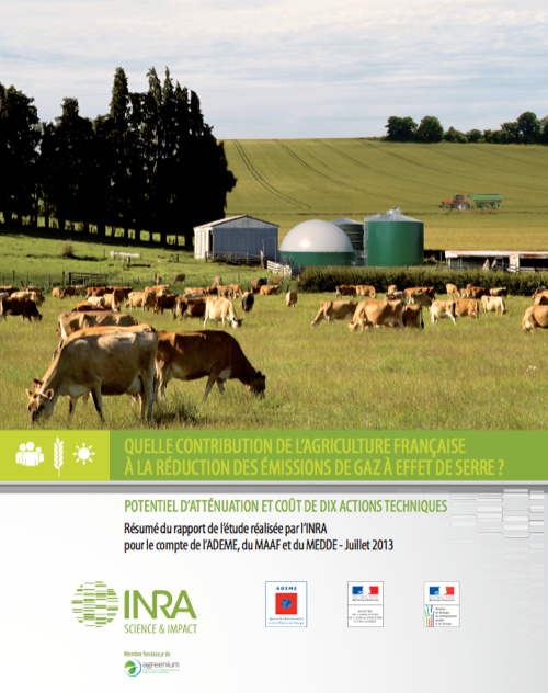 Quelle contribution de l’agriculture française à la réduction des émissions de gaz à effet de serre ?