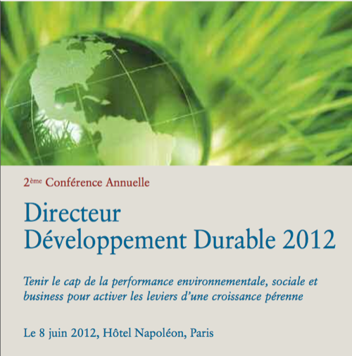Télécharger le programme de la conférence Directeur Développement Durable 2012au format .pdf