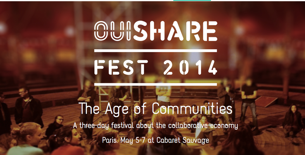 Le OuiShare Fest, premier festival international sur l’économie collaborative