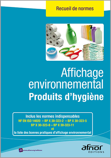 Affichage environnemental pour les produits d'hygiène