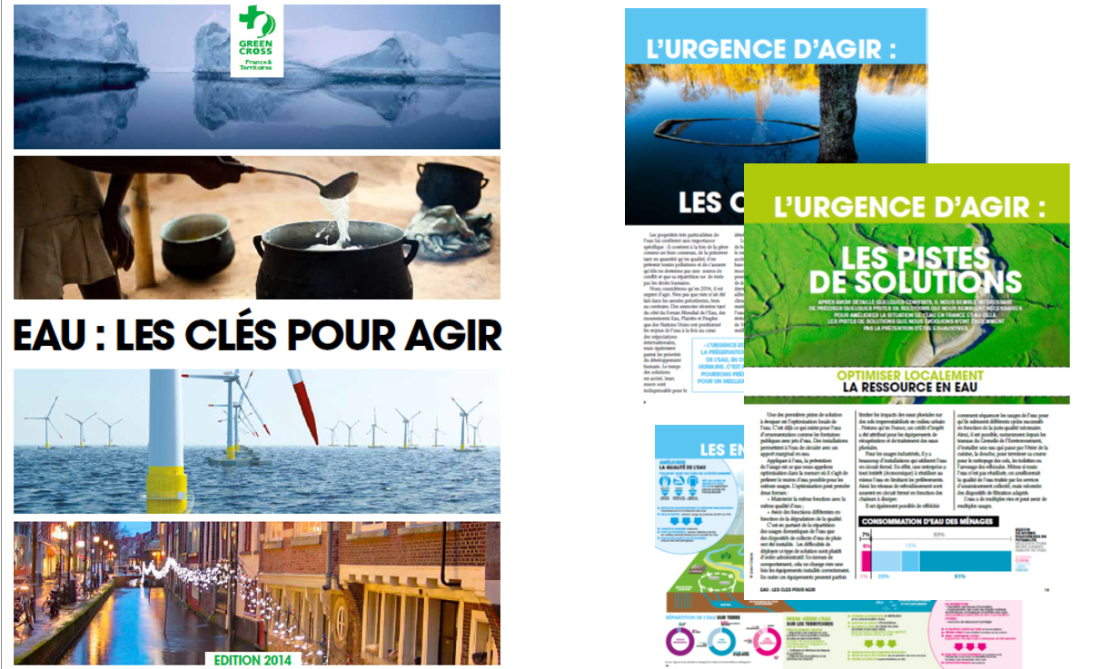 Le livret « eau, des clés pour agir » de Green Cross France et Territoires – version 2014