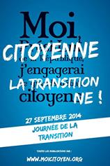 Journée de la Transition Citoyenne le 27 Septembre 2014