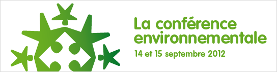 Conférence environnementale des 14 et 15 Septembre