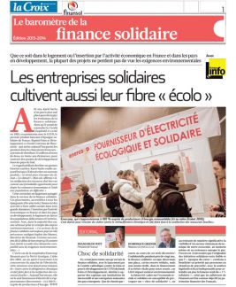 Financement solidaire : Finansol salue le passage du milliard d’euros