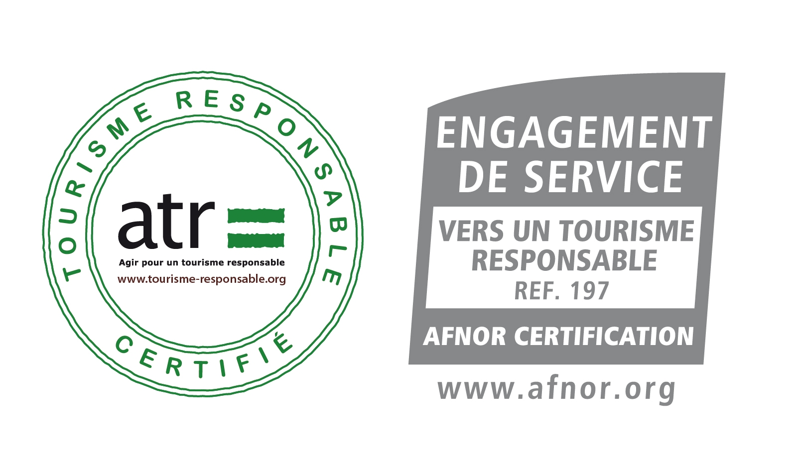 ATR, label accordé après audit par l’AFNOR