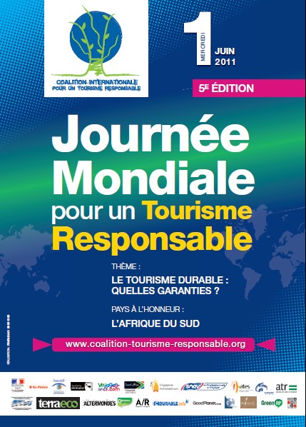 Affiche Journée Mondiale Tourisme Responsable 2011