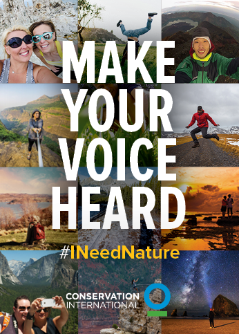 Vous aussi faites entendre votre voix parce que nous avons tous besoin de la nature