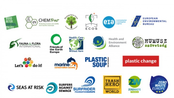 Appel pour un futur sans pollution plastique : 90 ONG demande à l'UE doit relever le défi