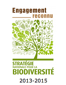Engagement reconnu Stratégie nationale pour la Biodiversité 2013-2015