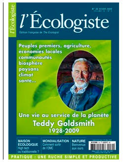 L'Ecologiste - Version fran?aise de The Ecologist. Chaque trimestre, en kiosque ou sur abonnement