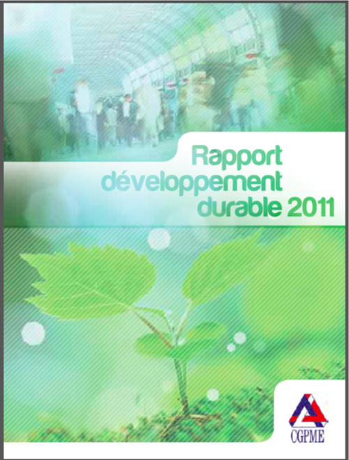 Rapport Développement Durable 2011 de la CGPME