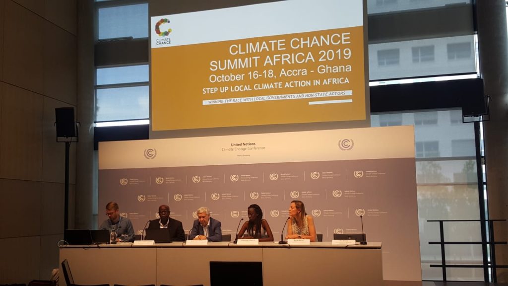 Sommet Climate Chance - Afrique 2019 :  Intensifier l’action locale pour le climat en Afrique