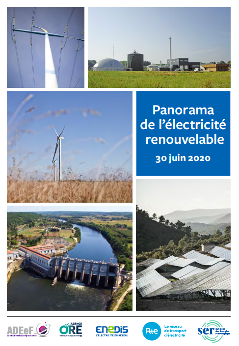 Au 2ème trimestre 2020, un tiers de la consommation électrique en France a été couvert par les énergies renouvelables